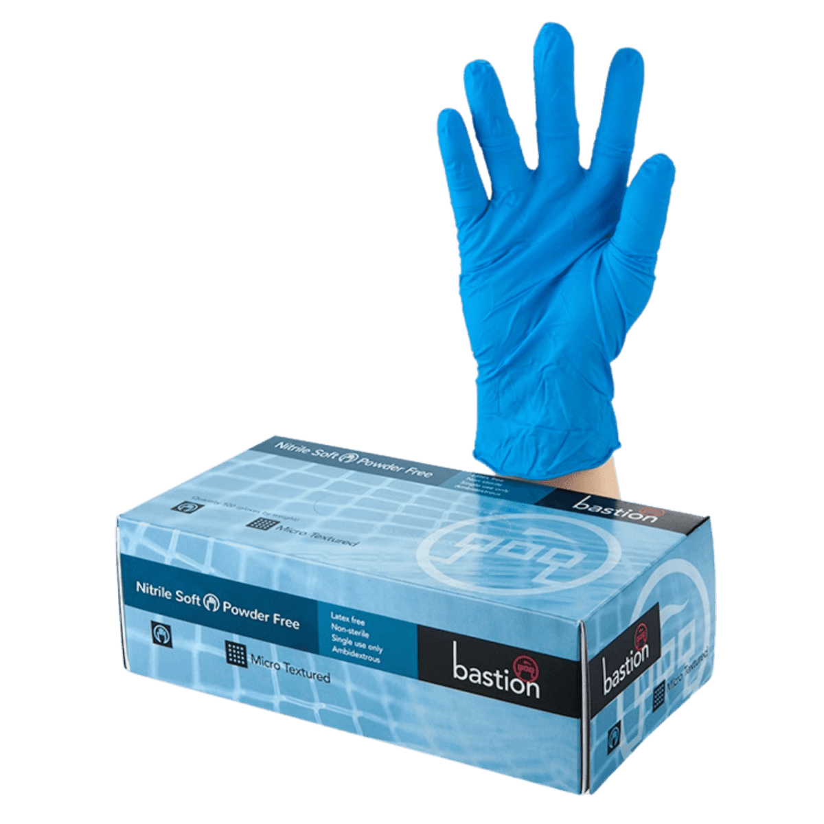 Nitrile gloves range