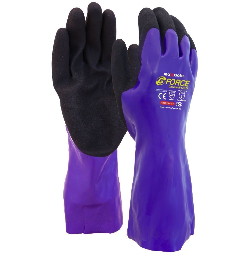 G-Force Chemsafe Cut D Glove chemical resistant glove