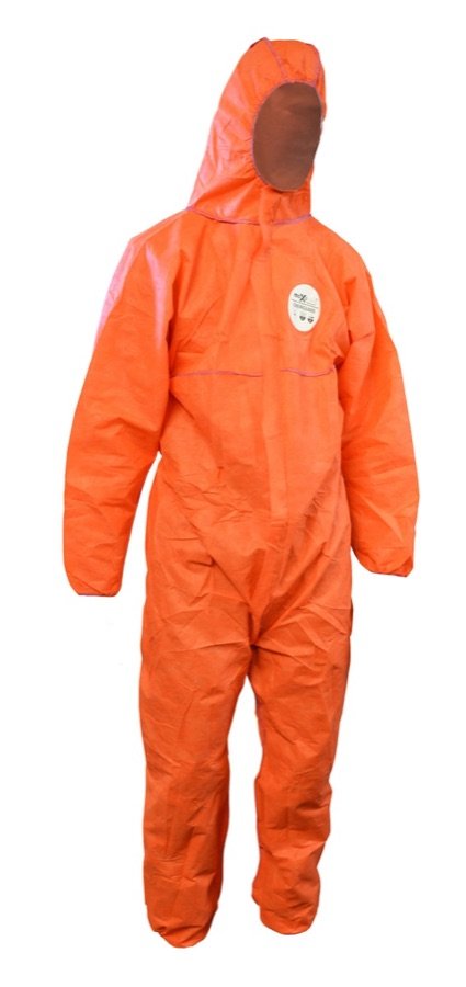 Orange SMS Type 5/6 Disposable Coveralls