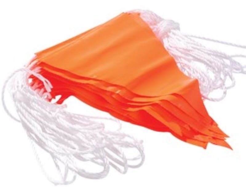 Orange Bunting Flag Line product image